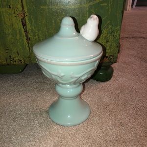 LIGHT BLUE HIGH BOWL